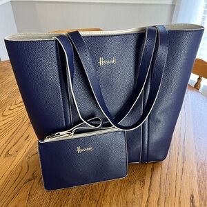 Harrod’s Faux Leather Reuseable Bag